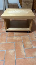 Mobile legno con ruote - legno, ikea