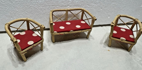 Set mobili per - bambole, in