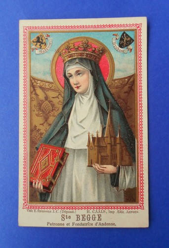 Santino holycard santa begga - santino,