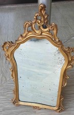 SPECCHIO IN LEGNO DORATO TIPO