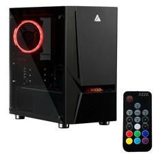 AZZA Luminous 110 RF1 RGB Mini-Tower Inclusa RGB Controller Per RGB Ventole mATX