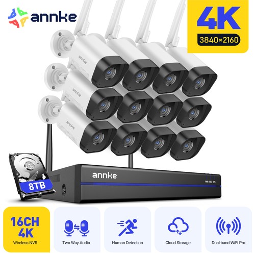 Annke 16ch nvr wireless - 4k,