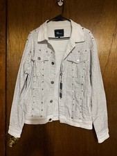 Men's Large Jacket, White with