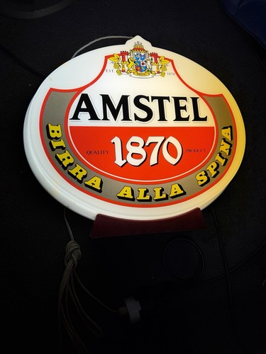Insegna pubblicitaria amstel - insegna,