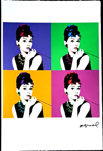 Andy warhol audrey hepburn - -,