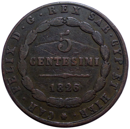 Italie centesimi 1826 - italie,