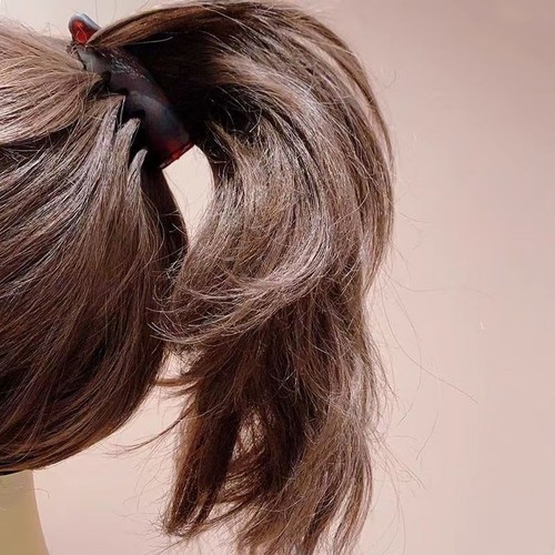 Pinza per capelli smerigliati