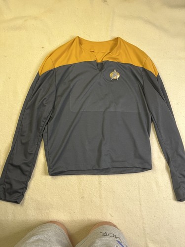 Costume star trek vintage oro - trek,