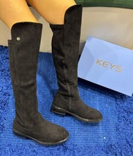 Stivale donna keys black