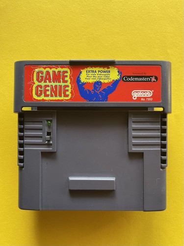 Game genie snes super nintendo - game,