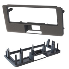 MASCHERINA RADIO Nissan Terrano 2 II (1993-2007) COVER STEREO CENTRALE 1DIN NERO