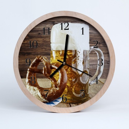 Orologio parete tondo legno - da,