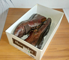 SCARPE VINTAGE SHOEMAKER, TAGLIA 43 ELEGENTI COME NUOVE FONDO ADOLFO