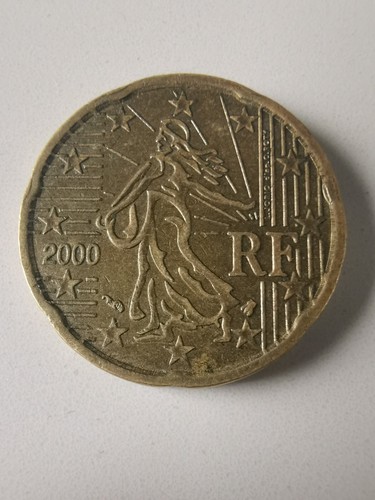 Moneta euro centesimi - moneta, 20