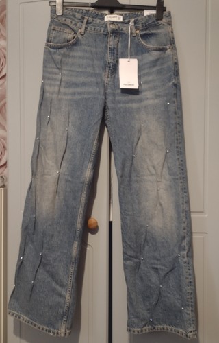 Jeans larghi impreziositi pull - jeans,