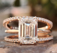 Anello 3,50 ct smeraldo
