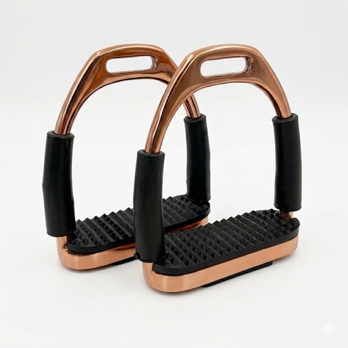 Staffe sicurezza oro rosa - staffe,