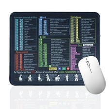 1 Tappetino per Mouse Nero