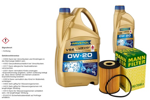 Kit ispezione ravenol vse - 6l,
