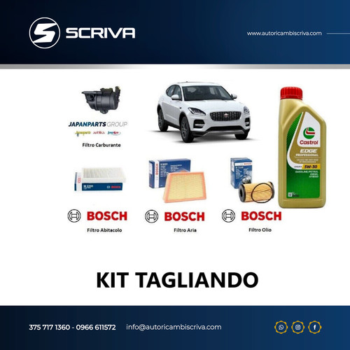 Kit filtri tagliando bosch - kit,