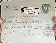 BUSTA AFFRANCATA SVIZZERA IN