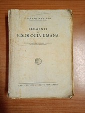 ELEMENTI DI FISIOLOGIA UMANA - 1946. Sc101