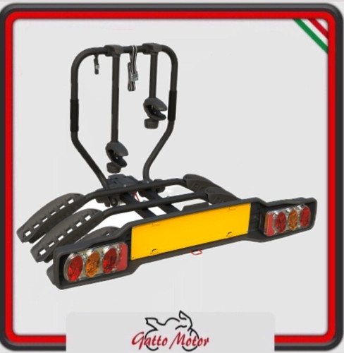 Portabici gancio traino - portabici, 3