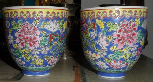 Coppia magnifiche porcellane - magnifiche,