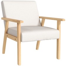 HOMCOM Poltrona d'Arredo Stile
