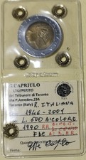 500 lire Bimetallica anno 1990
