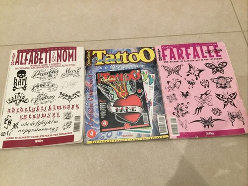 Lotto stock riviste tatuaggi - lotto,
