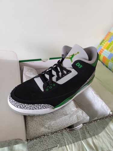 Air jordan retro - 3, pine