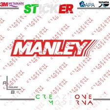 ADESIVO STICKER MANLEY  MISURE