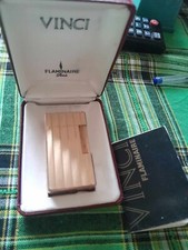 accendino vinci flaminaire placcato oro (da ricaricare)