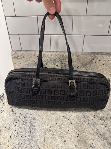 Fendi zucca rectangle bag - fendi,