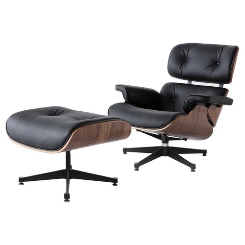 Set poltrona pouf noce nero - e,