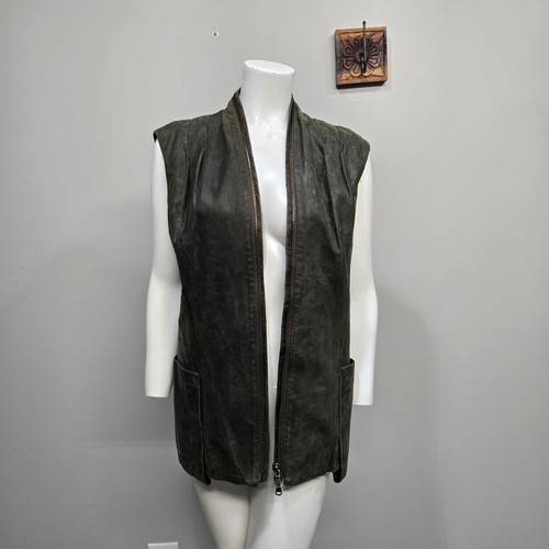 Gilet pelle italiano - gilet,