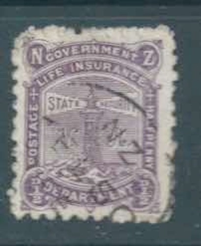 Nuova zelanda 1893 sgl7 - nuova,