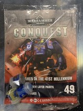 Warhammer 40k Conquest Issue 49 3x dipinti e riviste rari e da collezione gratuiti P&P