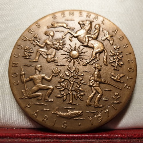 1971 59mm bronzo agricoltura - 1971,