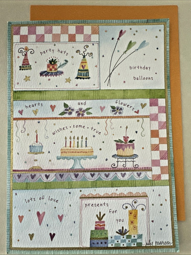 Cartolina compleanno julie - cartolina,