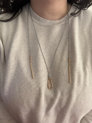 Collana con ciondolo - , goccia