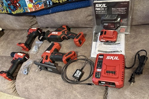 Skil pwrcore12 assorted drills - skil,