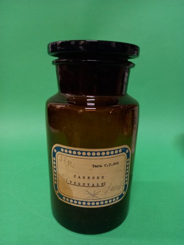 Vaso farmacia vetro 1900 - da,