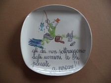 Piatto decorativo ceramica Il