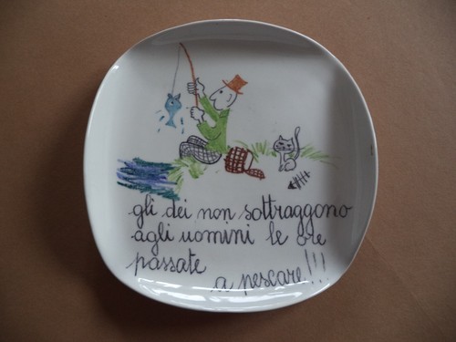 Piatto decorativo ceramica - , il