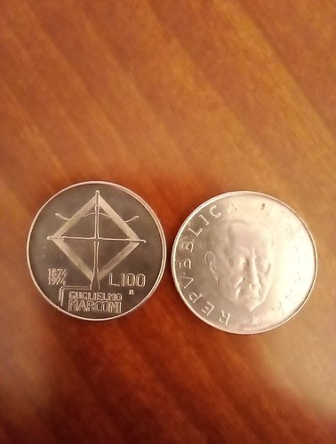 100 lire commemorative - 100,