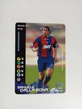 carta FOOTBALL CHAMPIONS 2003-04 numero 7/80 Bologna SAMUELE DALLA BONA
