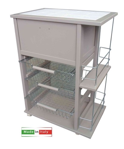 Carrello cucina salvaspazio - carrello,