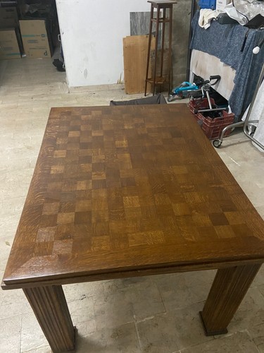 Antico tavolo rovere a - in,
